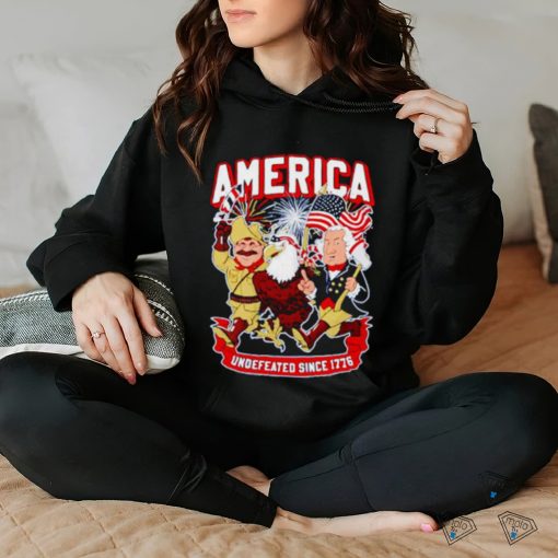 America Undefeated Since 1776 Eagles 4th of July hoodie, sweater, longsleeve, shirt v-neck, t-shirt