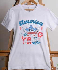 America Y'all Funny 4th Of July Patriotic American Flag T Shirt