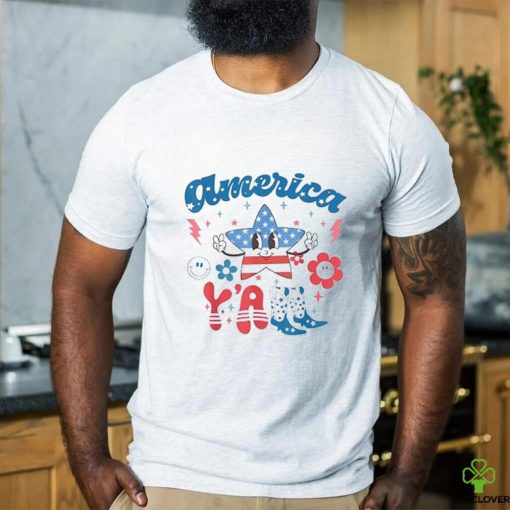 America Y’all Funny 4th Of July Patriotic American Flag T Shirt
