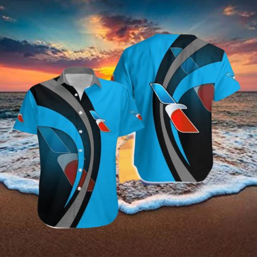 American Airlines Vintage Brand New Beach Hawaiian Shirt Gift For Fans