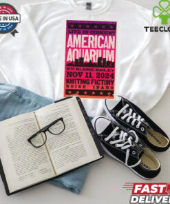 American Aquarium Nov 11 2024 Knitting Factory in Boise ID Shirt 3 American Aquarium Nov 11 2024 Knitting Factory in Boise ID Shirt