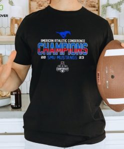 American Athletic Conderence Champions Smu Mustangs 2023 T Shirt