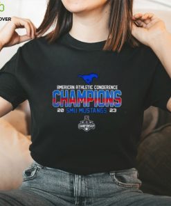 American Athletic Conderence Champions Smu Mustangs 2023 T Shirt 2 American Athletic Conderence Champions Smu Mustangs 2023 T Shirt