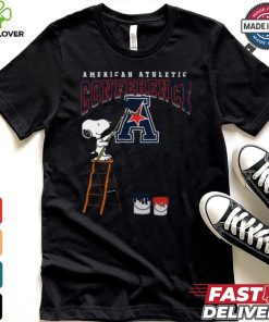 American Athletic Conference Snoopy Painting Shirt