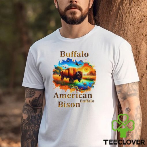 American Buffalo Bison Colorful hoodie, sweater, longsleeve, shirt v-neck, t-shirt