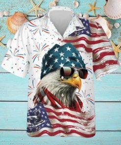 American Eagle Hawaiian Shirt for Men Women