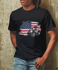 American Farmer US Flag Farmer & Farming Gift T Shirt
