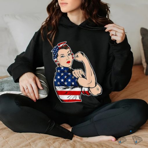 American Flag Feminist 4th of July Shirt