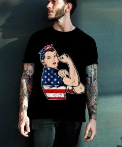 American Flag Feminist 4th of July Shirt