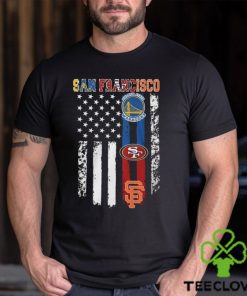 American Flag San Francisco All Sports Team T Shirt