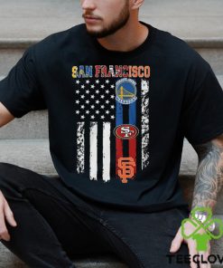 American Flag San Francisco All Sports Team T Shirt