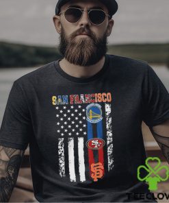 American Flag San Francisco All Sports Team T Shirt