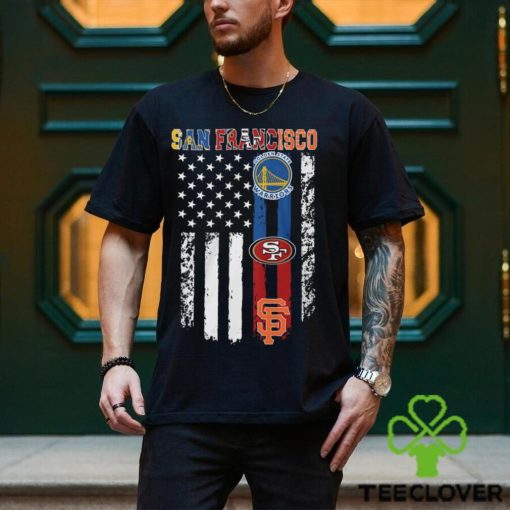 American Flag San Francisco All Sports Team T Shirt