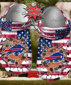 American Football Buffalo Bills Pride Crocs