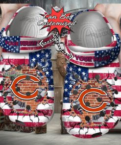 American Football Chicago Bears Crocs Clogs