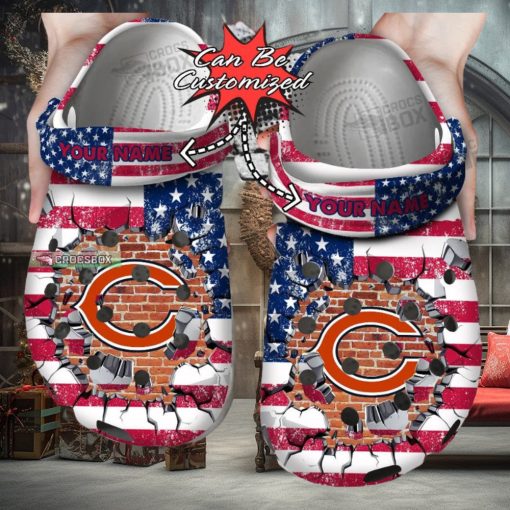 American Football Chicago Bears Crocs Clogs