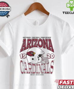 American Football Conference Arizona Cardinals 1920 West Division helmet shirt