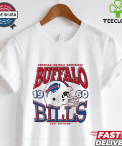 American Football Conference Buffalo Bills 1960 East Division helmet shirt