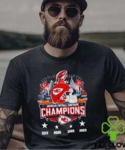 American Football Conference Champions Kansas City Chiefs 2019 2020 2022 2023 Shirt 1 American Football Conference Champions Kansas City Chiefs 2019 2020 2022 2023 Shirt