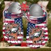 American Football Eagles Crocs Shoes