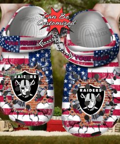 American Football Las Vegas Raiders Crocs Clogs