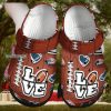 American Football Love American Football Crocs Shoes