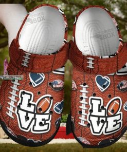 American Football Love American Football Crocs Shoes