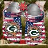 American Football Packers Crocs Shoes