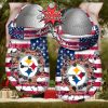 American Football Steelers Crocs Shoes