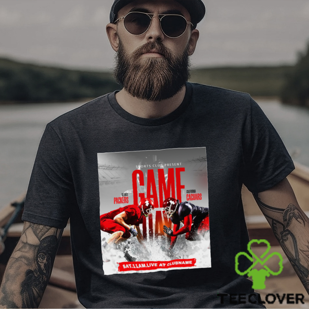 American Football flyer Atlanta Packers Poster American Football flyer Atlanta Packers Poster