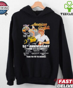 American Graffiti 52nd Anniversary 1973 2025 Thank You For The Memories Signatures T Shirts