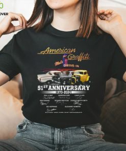 American Graffiti Mel’s Drive in 51st Anniversary 1973 – 2024 Thank You For The Memories T Shirt