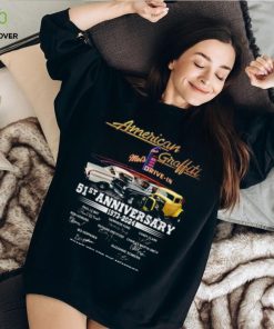 American Graffiti Mel’s Drive in 51st Anniversary 1973 – 2024 Thank You For The Memories T Shirt