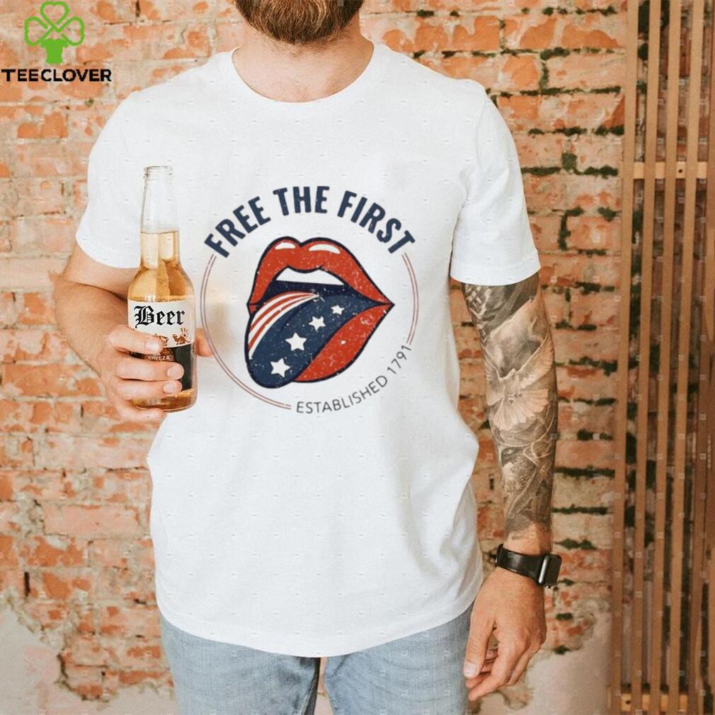 American Heather mullins free the first established 1791 art design T shirt American Heather mullins free the first established 1791 art design T shirt
