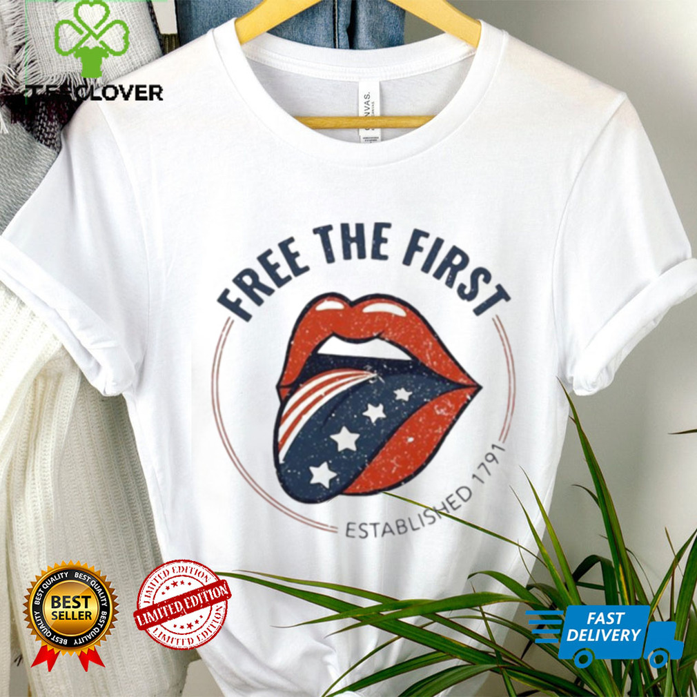 American Heather mullins free the first established 1791 art design T shirt American Heather mullins free the first established 1791 art design T shirt