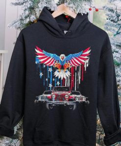 American Jeep Eag;e flag 4th of July 2024 hoodie, sweater, longsleeve, shirt v-neck, t-shirt