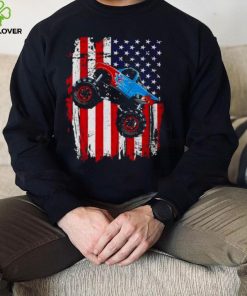 American Monster Truck Flag shirt