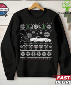 American Muscle Car Lovers Ugly Christmas Shirt