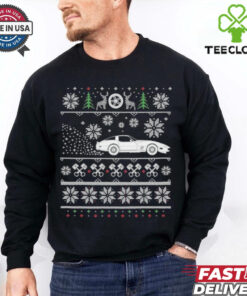American Muscle Car Lovers Ugly Christmas Shirt