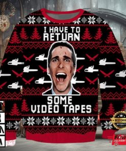 American Psycho Ugly Christmas Sweater