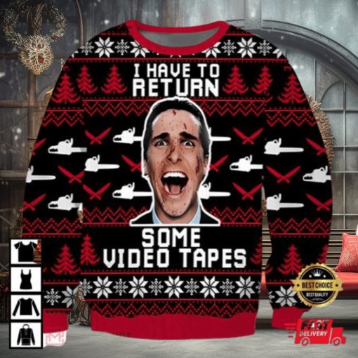 American Psycho Ugly Christmas Sweater