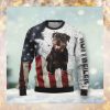 American Rottweiler Ugly Christmas Sweater For Men And Women Sweater Christmas Gift 2021