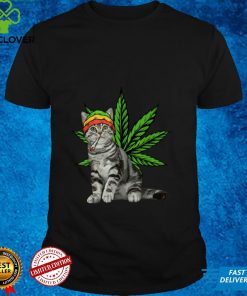 American Shorthair Marijuana Cannabis THC Stoner T Shirt tee