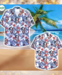 American Skull Hawaiian Shirt