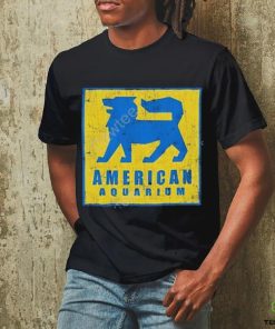 American aquarium shop shitty kitty wolf shirt