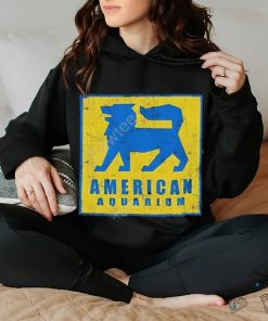 American aquarium shop shitty kitty wolf shirt