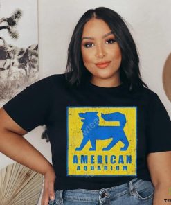 American aquarium shop shitty kitty wolf shirt