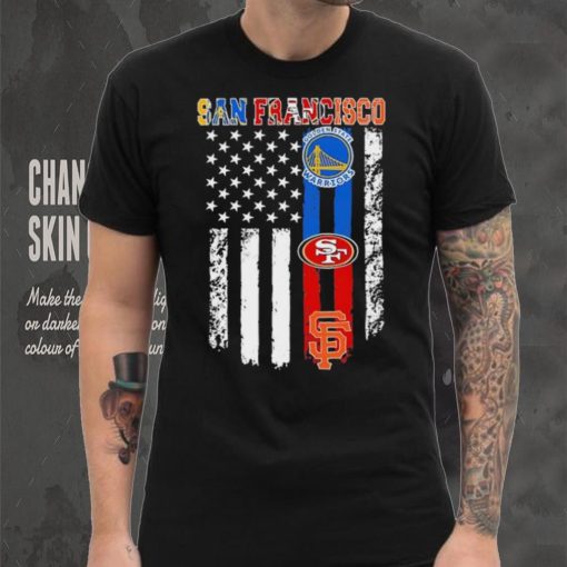 American flag San Francisco all sports team hoodie, sweater, longsleeve, shirt v-neck, t-shirt