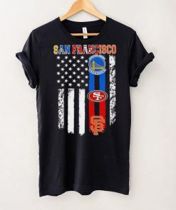 American flag San Francisco all sports team hoodie, sweater, longsleeve, shirt v-neck, t-shirt