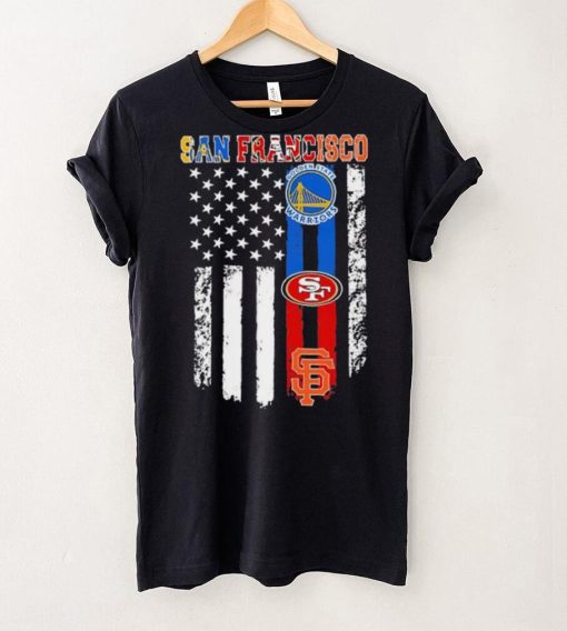 American flag San Francisco all sports team hoodie, sweater, longsleeve, shirt v-neck, t-shirt